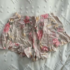 Floral Shorts L NWT